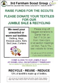 Textiles recycling flyer